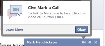 Facebook Video calling